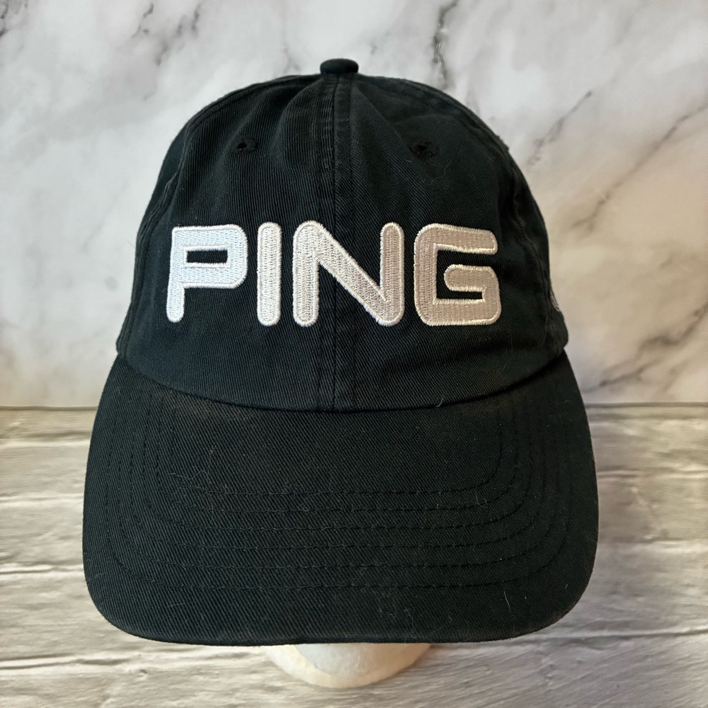 Ping G2 Black & White Golf Hat Adjustable Cap Unisex